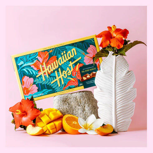 【セット割引】ハイビスカス マカダミアナッツチョコレート(12粒)4箱セット